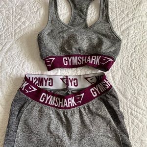 Gymshark flex short set